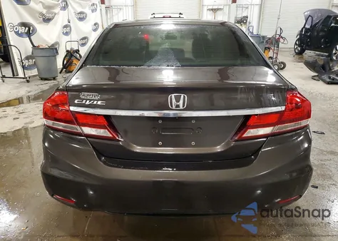 2013 Honda Civic Ex из США, поврежденный, VIN 19XFB2F83DE038879